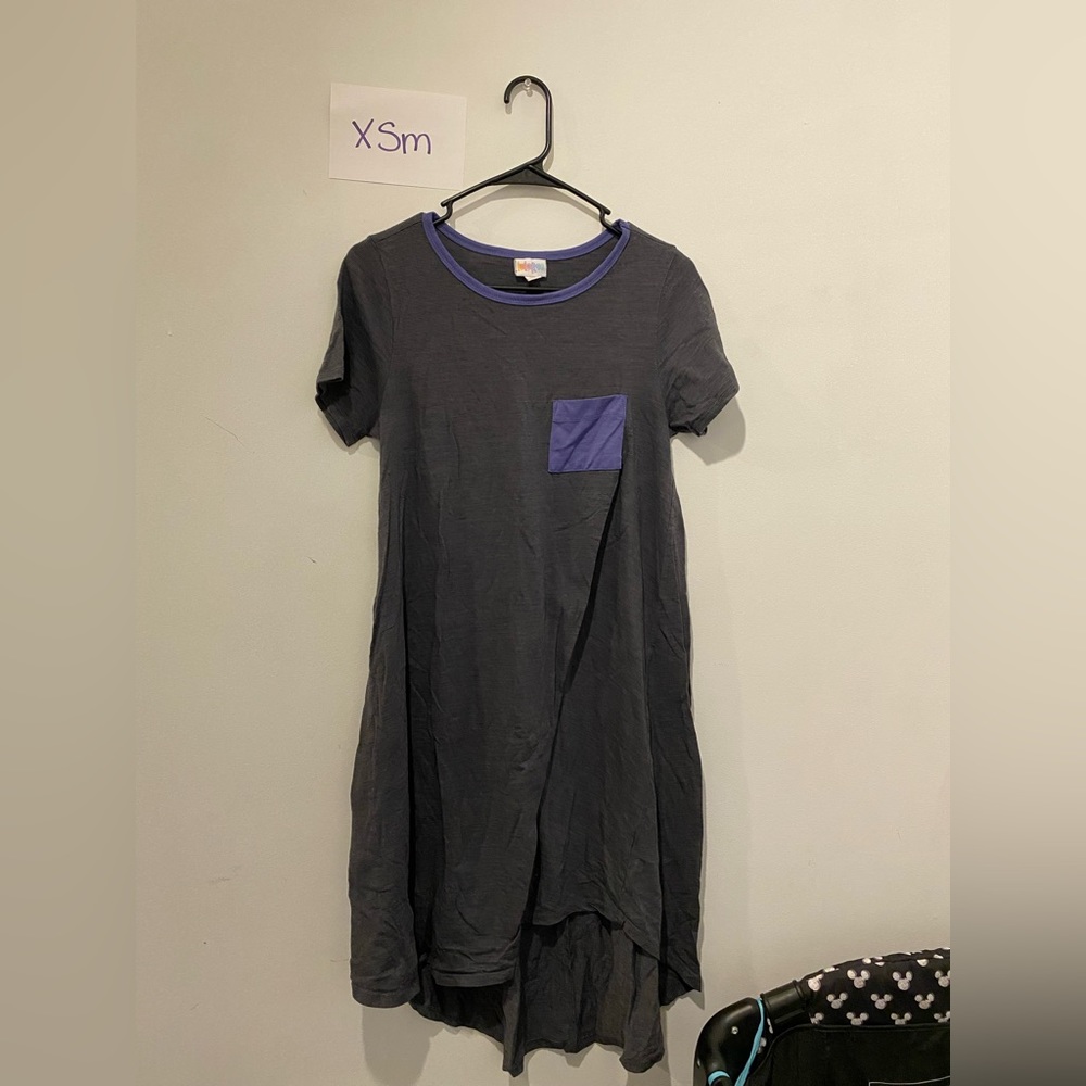 XSmall Purple and Gray Carly